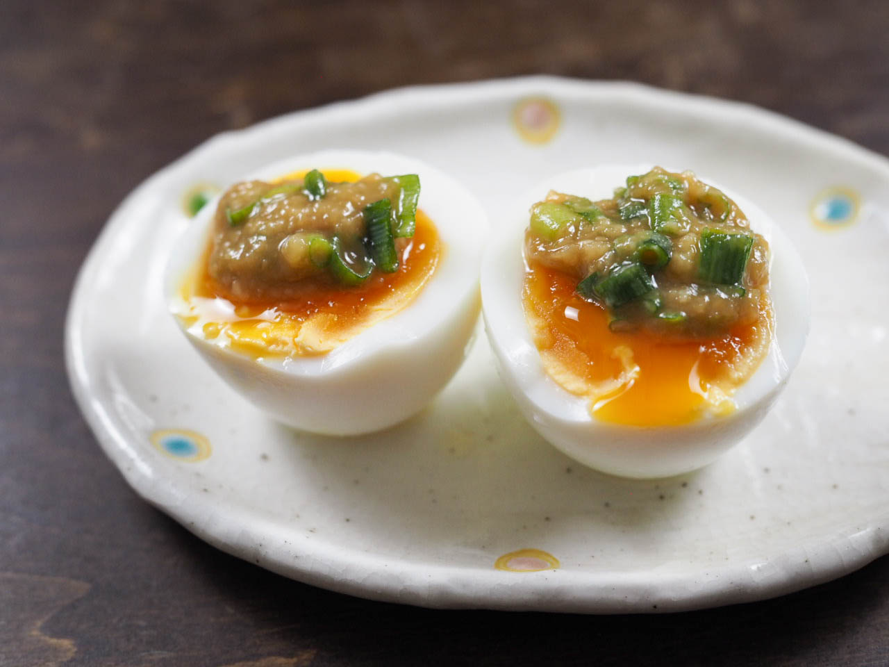 ネギ味噌卵 奥薗壽子のなべかまぺえじ